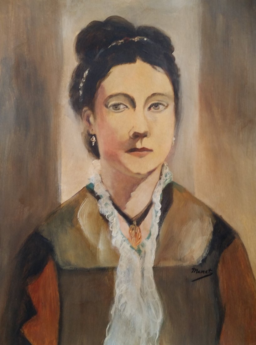 Edouard Manet French Art Women Portrait (1832-1883) (1 of 2)