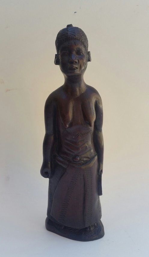 Elizabeth Catlett Woman Wood American-Mexican (1 of 5)