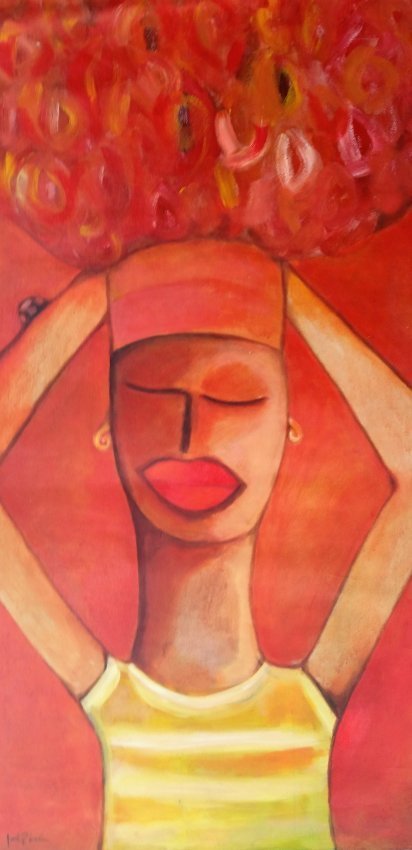 Naif Naive Women Caribbean Haitian Dominican Jose Pion (1 of 4)