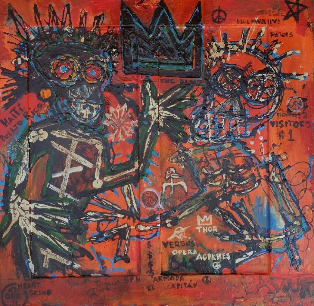 Jean Michel Basquiat Abstract Expressionism 1960-1988 (1 of 2)