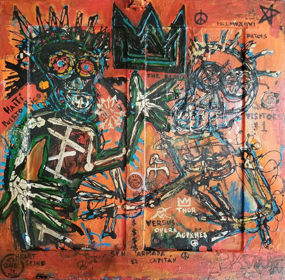 Jean Michel Basquiat Abstract Expressionism 1960-1988 (1 of 4)