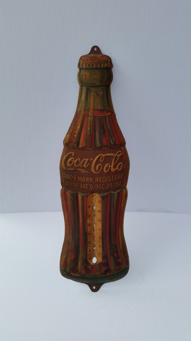 Coca Cola Vintage Thermometer Antique 1920s (1 of 3)