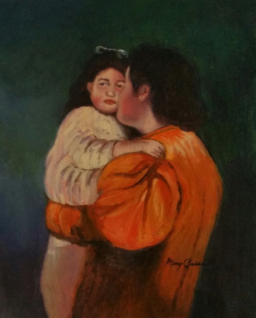 Mary Cassatt Mother Child French (1844-1926) (1 of 1)