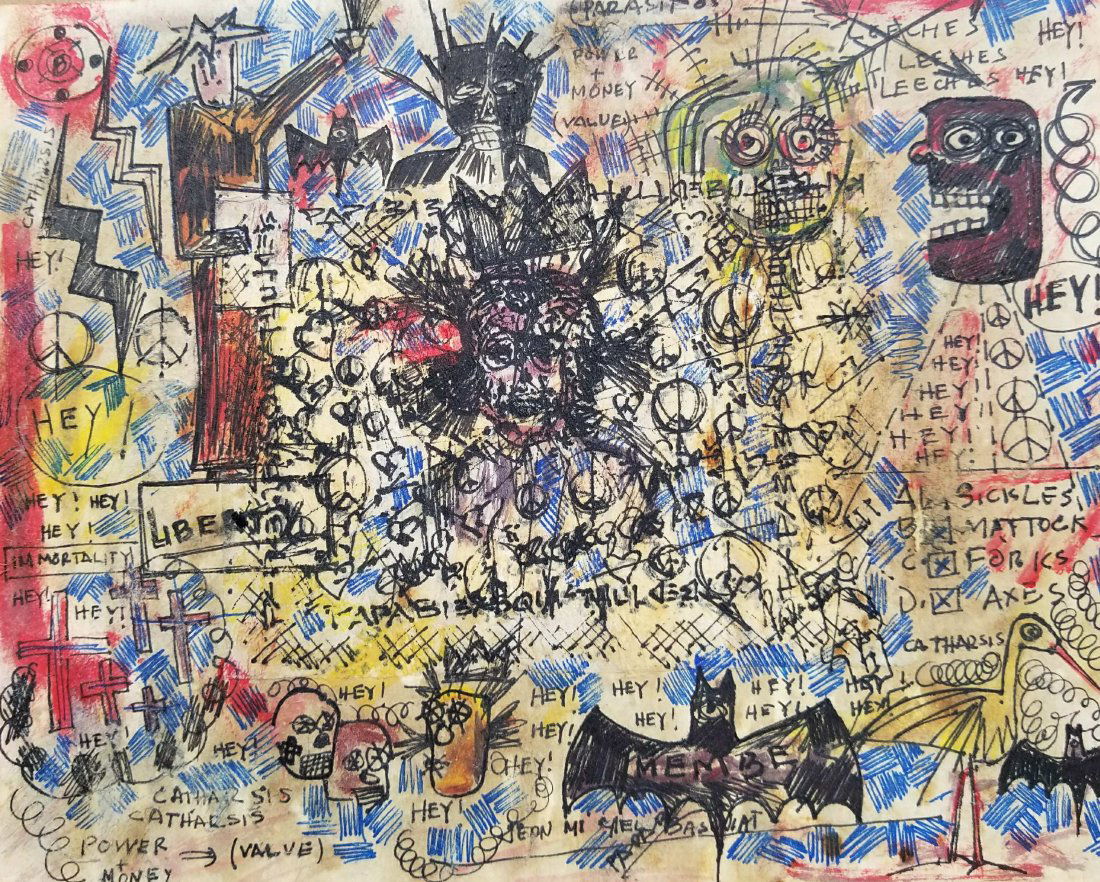 Jean Michel Basquiat Abstract Expressionism 1960-1988 (1 of 2)