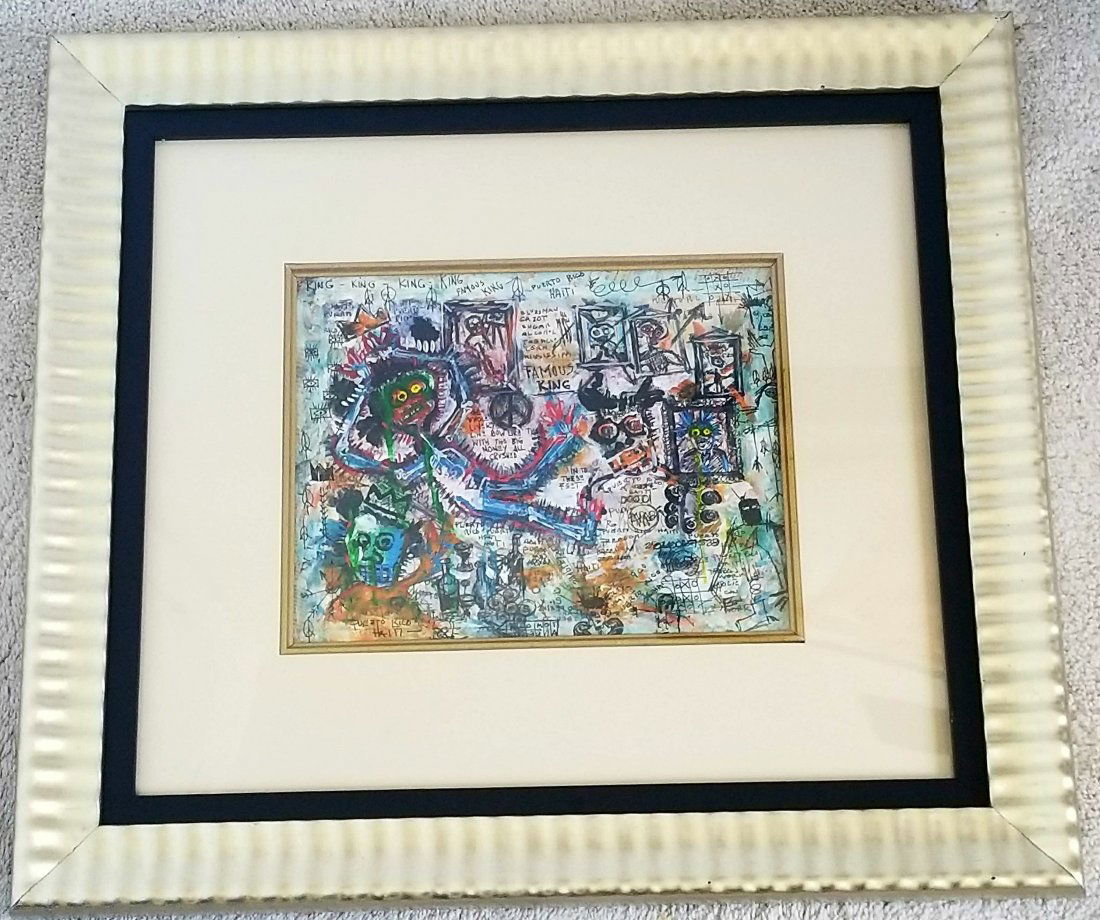 Jean Michel Basquiat Abstract Expressionism 1960-1988 (1 of 3)