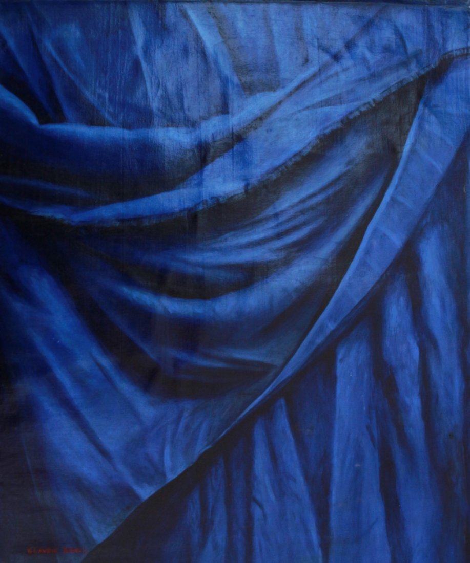 CLAUDIO BRAVO ,MIXED ON CANVAS (CHILE 1936-2011) (1 of 2)