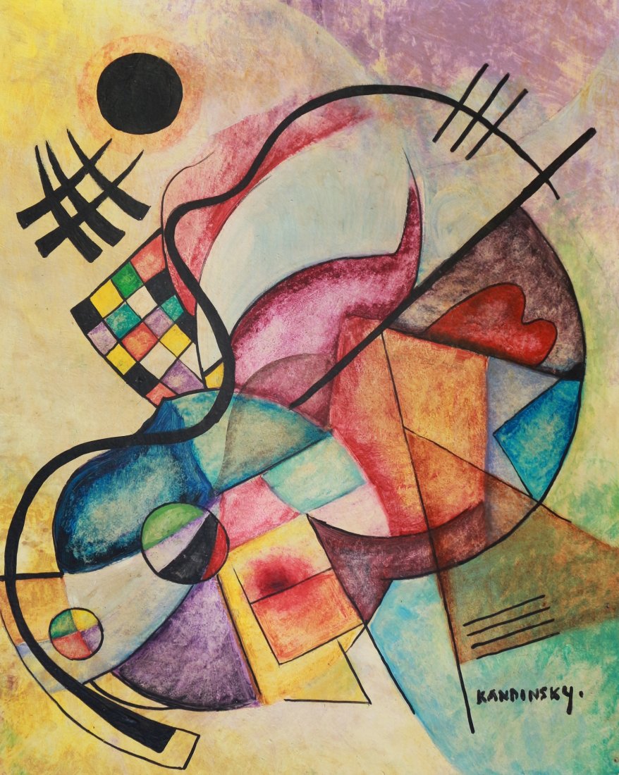 Wassily KANDINSKY (1866-1944) RUSSIAN (1 of 3)