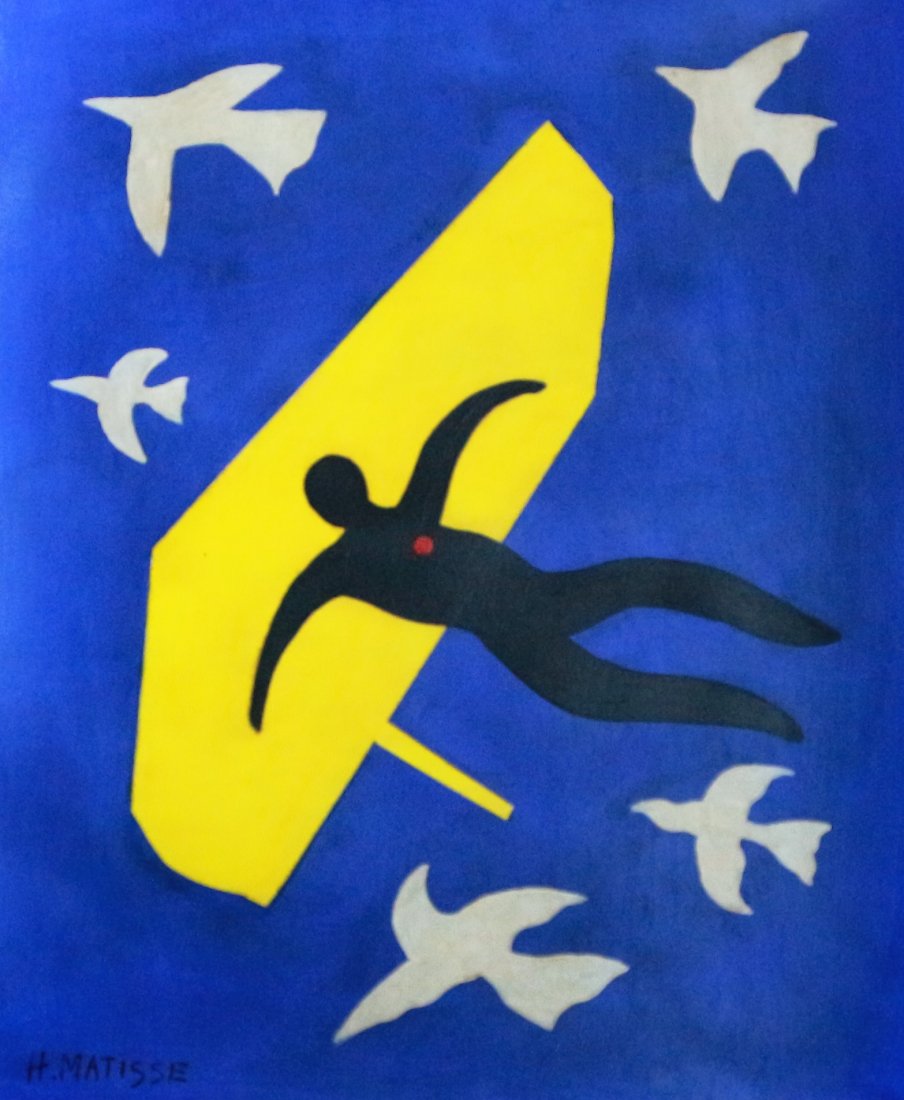 Henri Matisse French Mixed Med (Attributed 1869 - 1954) (1 of 2)