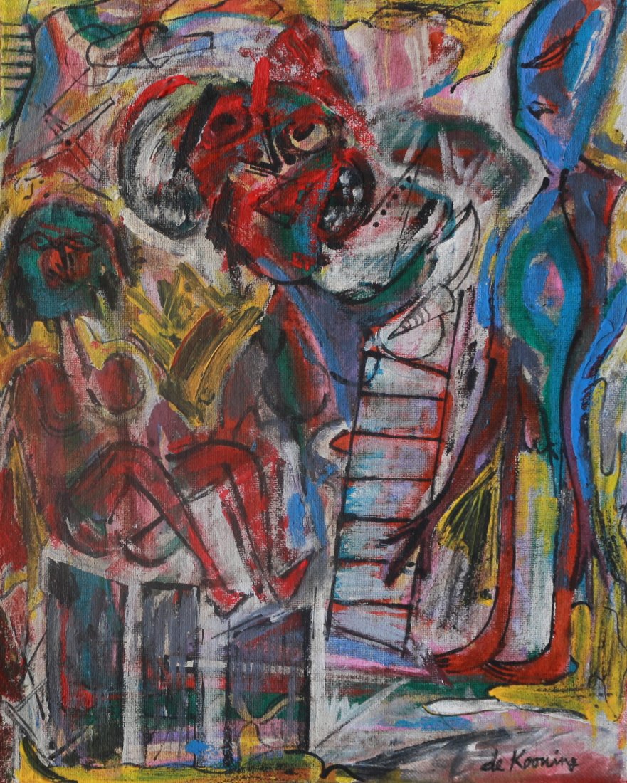 Willem de Kooning Abstract Expressionist (1904 – 1997) (1 of 3)