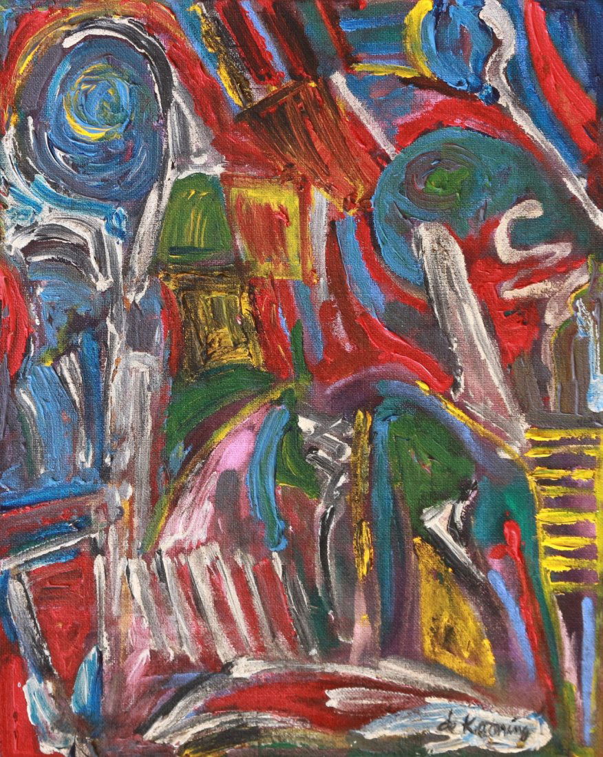 Willem de Kooning Abstract Expressionist (1904 – 1997) (1 of 3)