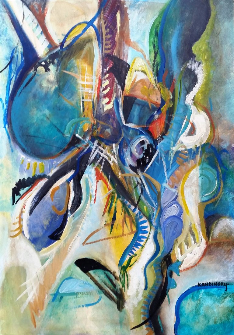 Wassily KANDINSKY Abstract Art (1866-1944) RUSSIAN (1 of 4)