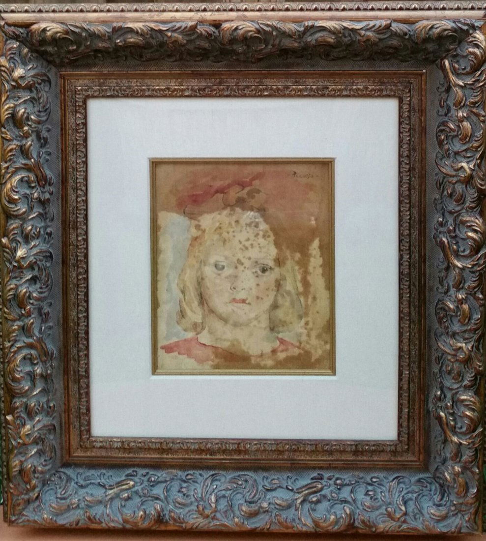 Pablo Picasso Portrait Women Child (1881-1973) $100,000 (1 of 8)