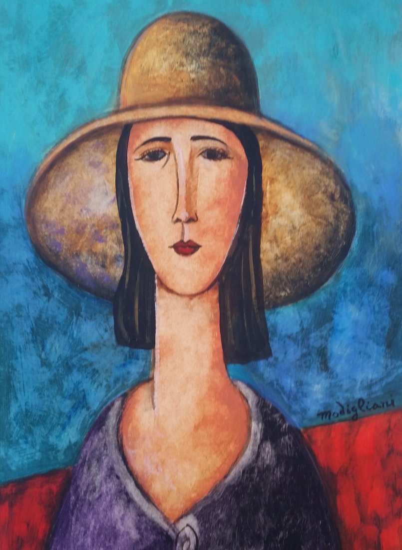 Amedeo Modigliani Mixed Media Italian Art (1884-1920) (1 of 2)