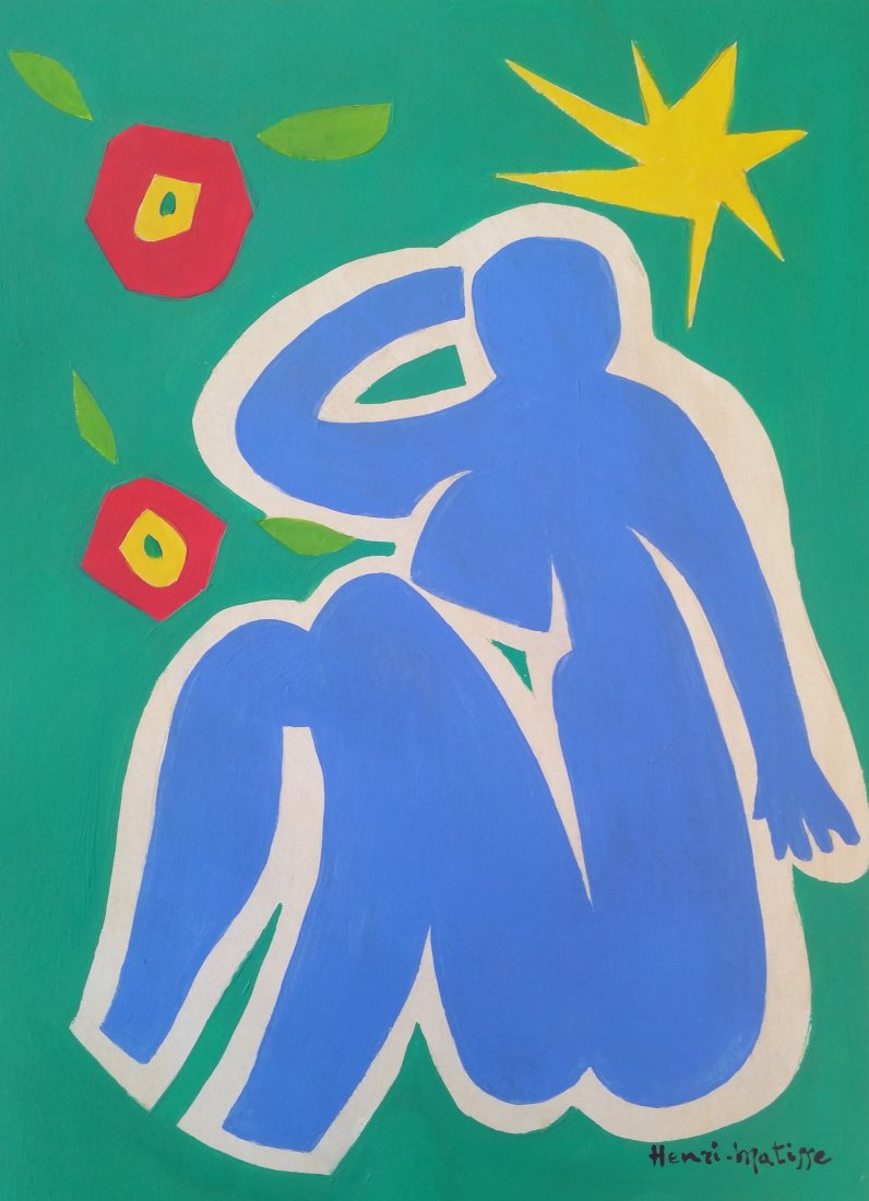 Henri Matisse Women French Mixed Media (1869 - 1954) (1 of 2)