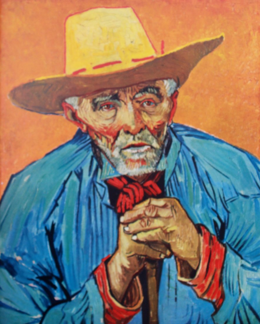 Vincent Van Gogh Color Plate OLD PLEASENT 1888 Arles (1 of 3)