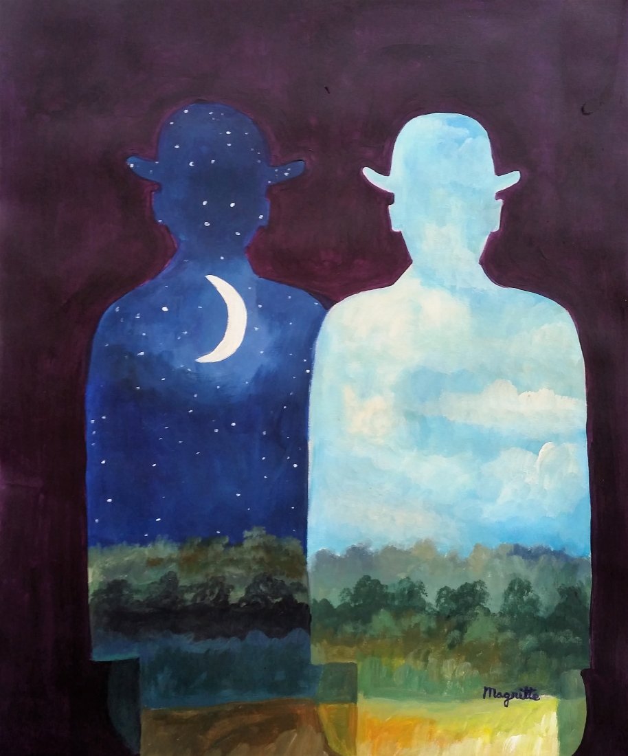 Rene Magritte Mixed Media French Art  (1898 – 1967) (1 of 3)