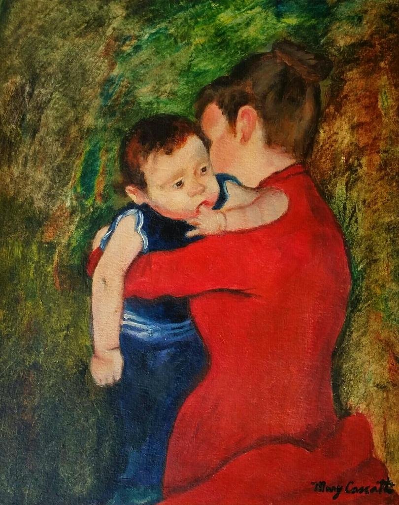 Mary Cassatt Mother Child American French (1844 –1926 ) (1 of 2)
