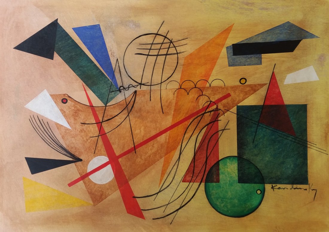 Wassily KANDINSKY Geometric Russian French (1866-1944) (1 of 3)