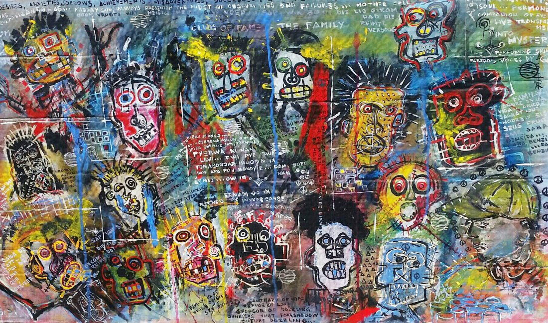 JEAN MICHEL BASQUIAT ABSTRACT FIGURATIVE (1 of 4)