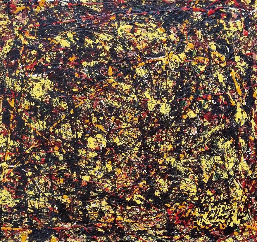 JACKSON POLLOCK ABSTRACT EXPRESSIONIST (19121956 )
