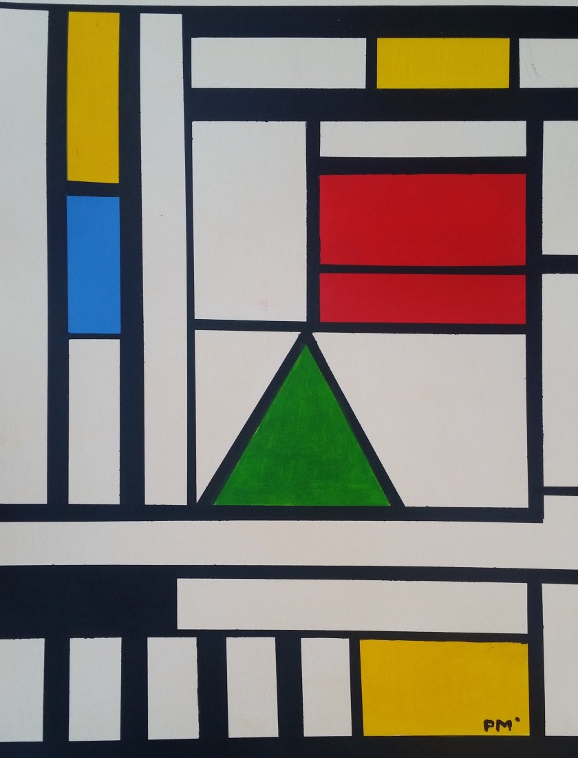 Piet Mondrian Geometric Neoplasticism Dutch 1872-1944 (1 of 2)