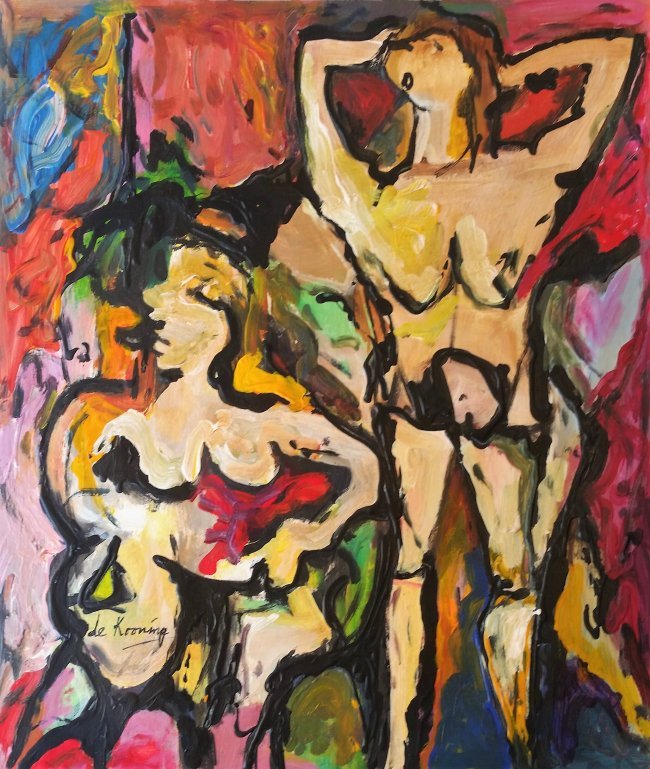 Willem de Kooning Abstract Expressionist (1904 â€“ (1 of 2)