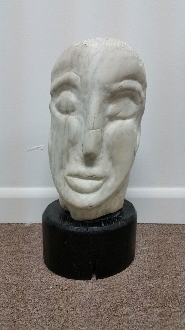 Isamu Noguchi Marble Sculpture Wood (1904-1988) (1 of 3)