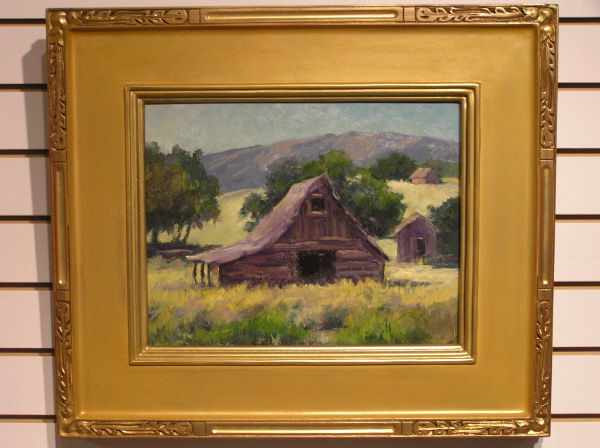 California Landscape Oil Painting By Darwin Duncan: Oil On Board By Darwin Duncan, Measures 11 x 14 in. Without Frame.
