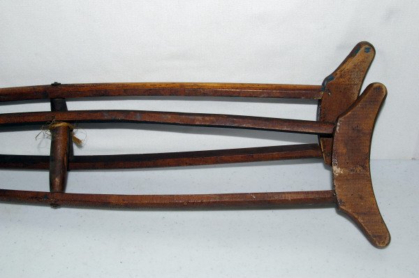Pair Of Antique Child's Crutches - 2