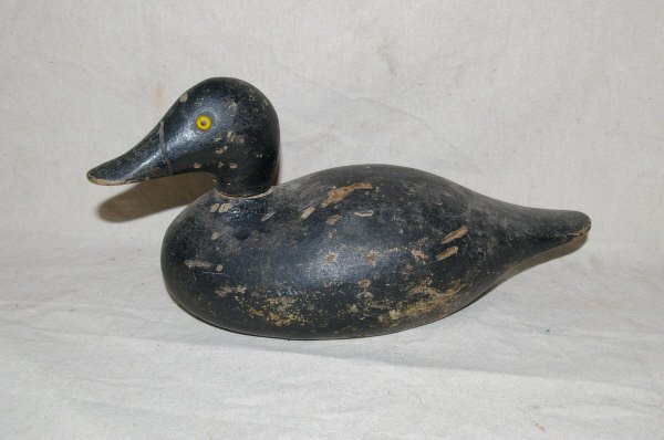 Early Hand Carved Wood Duck Decoy