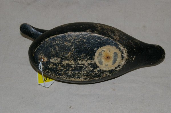 Early Hand Carved Wood Duck Decoy - 3