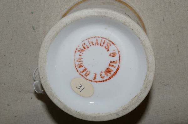 Six Occupational Shaving Mugs Coal Wagon - 5