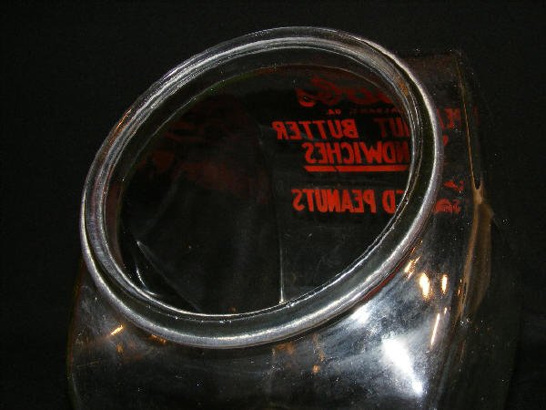 Bob's General Store Counter Top Glass Peanut Jar - 5