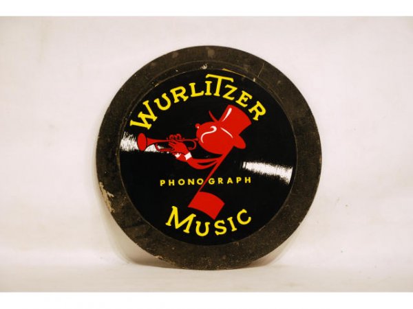 Vintage Wurlitzer Juke Box Phonograph Plate - 3