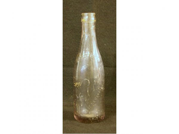 Circle A Dr Pepper King of Beverages Bottle: Vintage Circle A Dr Pepper King of Beverages Bottle. Bottle reads: "Registered. Dr. Pepper King of Beverages (in RAISED LETTERING), Artesian Mfg. & Bot. Co., Waco, Tex." Bottom of bottle is marked wit