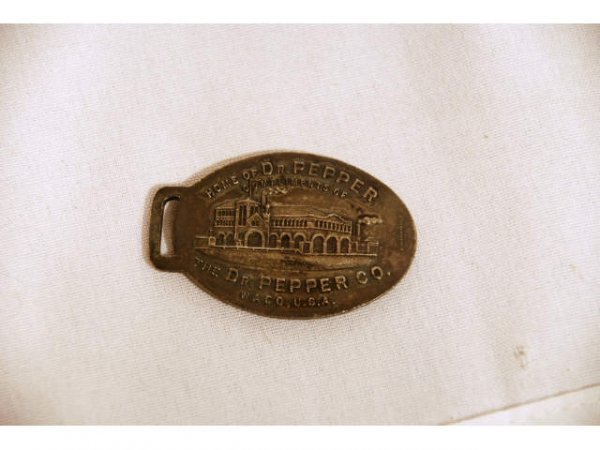2 Dr Pepper Advertising Billiken Watch Fobs - 3
