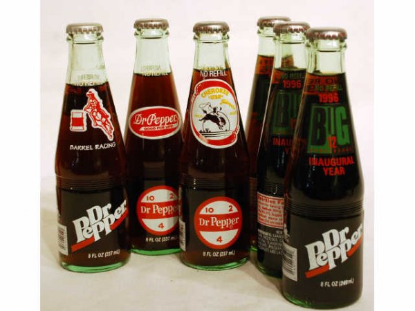 1994 Dr Pepper Oklahoma Rodeo Bottles - 2