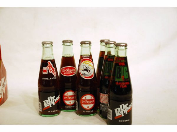 1994 Dr Pepper Oklahoma Rodeo Bottles - 3