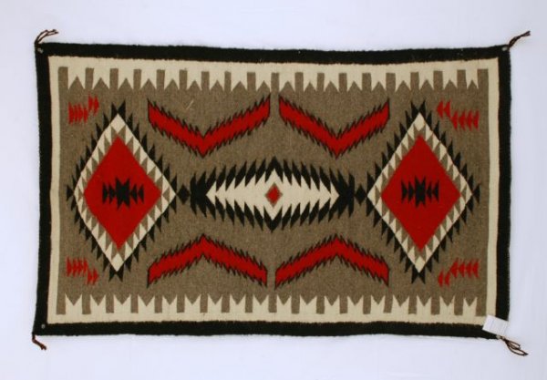 Ganado Navajo Indian Rug By Ruth Tsosie - 2