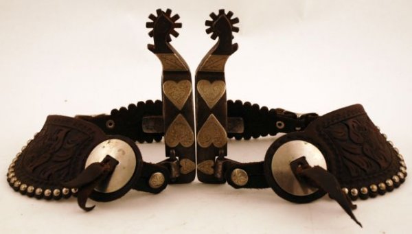 Whitacre Spurs With Buddy Foster Straps