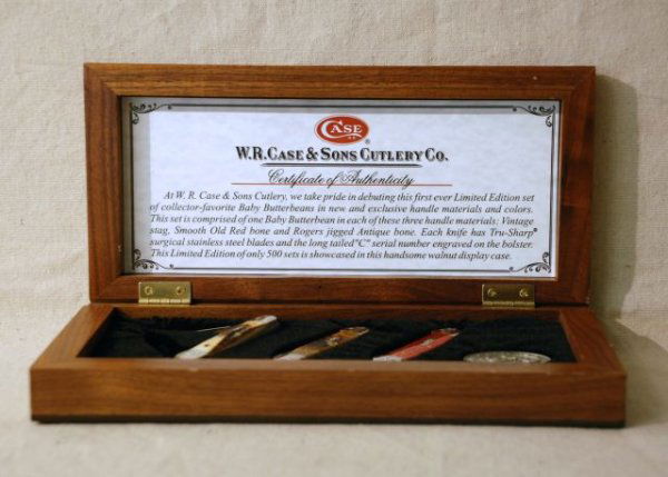 Case XX Baby Butterbean Knife Set: Case Baby Butterbean Set 3 Knives