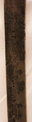 Russian Sword In Leather Scabbard Circa 1790 - 2