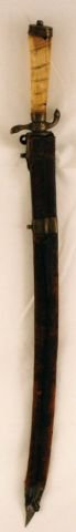 Russian Sword In Leather Scabbard Circa 1790 - 5