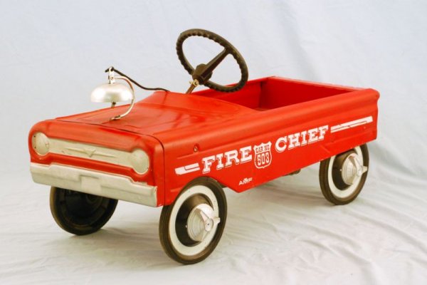 Amf Fire Chief Car No 503 Pedal Car 1960s Sep 07 2009 Burley Auction Group In Tx