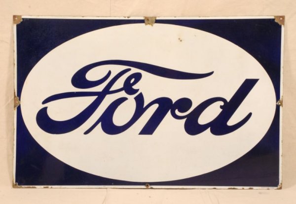 Vintage Ford Porcelain Sign