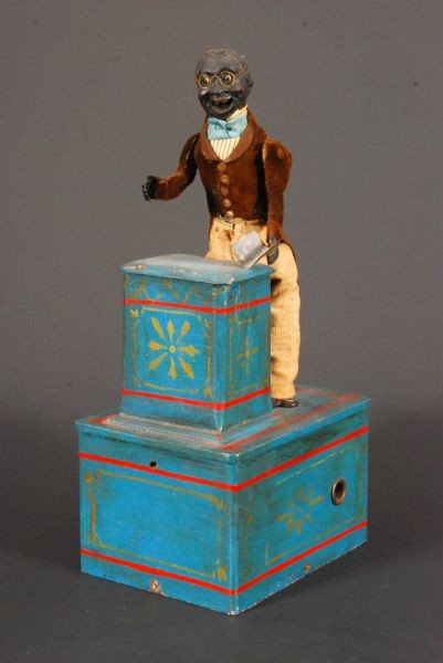 Ives Clockwork Male Stump Speaker Toy: Ives Clockwork Male Stump Speaker Toy.