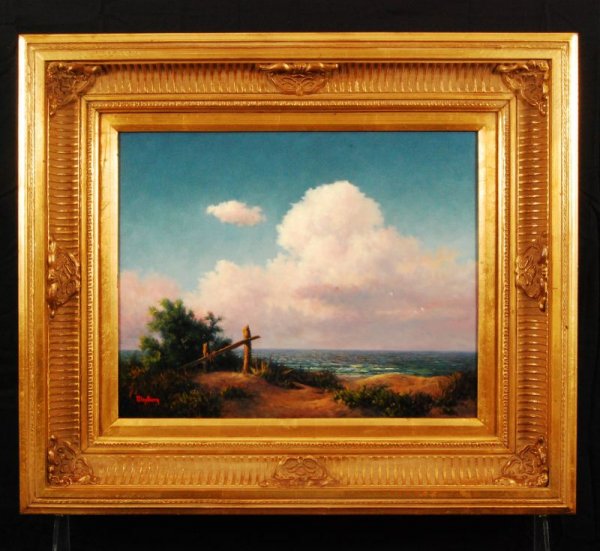 Dalhart Windberg Texas Seascape Oil Painting Sep 04, 2010 Burley