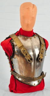 Antique French Cavalry Armour Vest