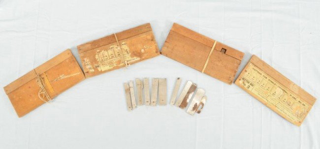4 Stanley Planer Cutter Sets: 4 Stanley Planer Cutter Sets