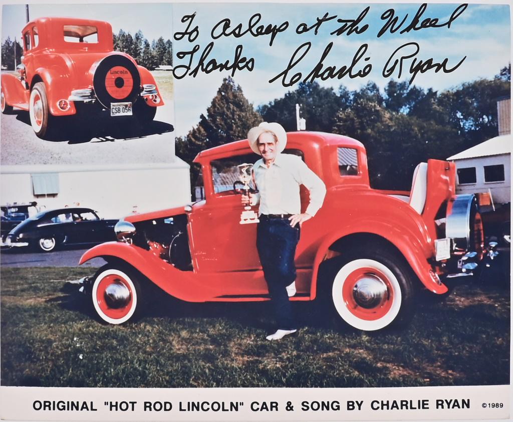 Original Charlie Ryan and Hot Rod Lincoln Photo (1 of 1)